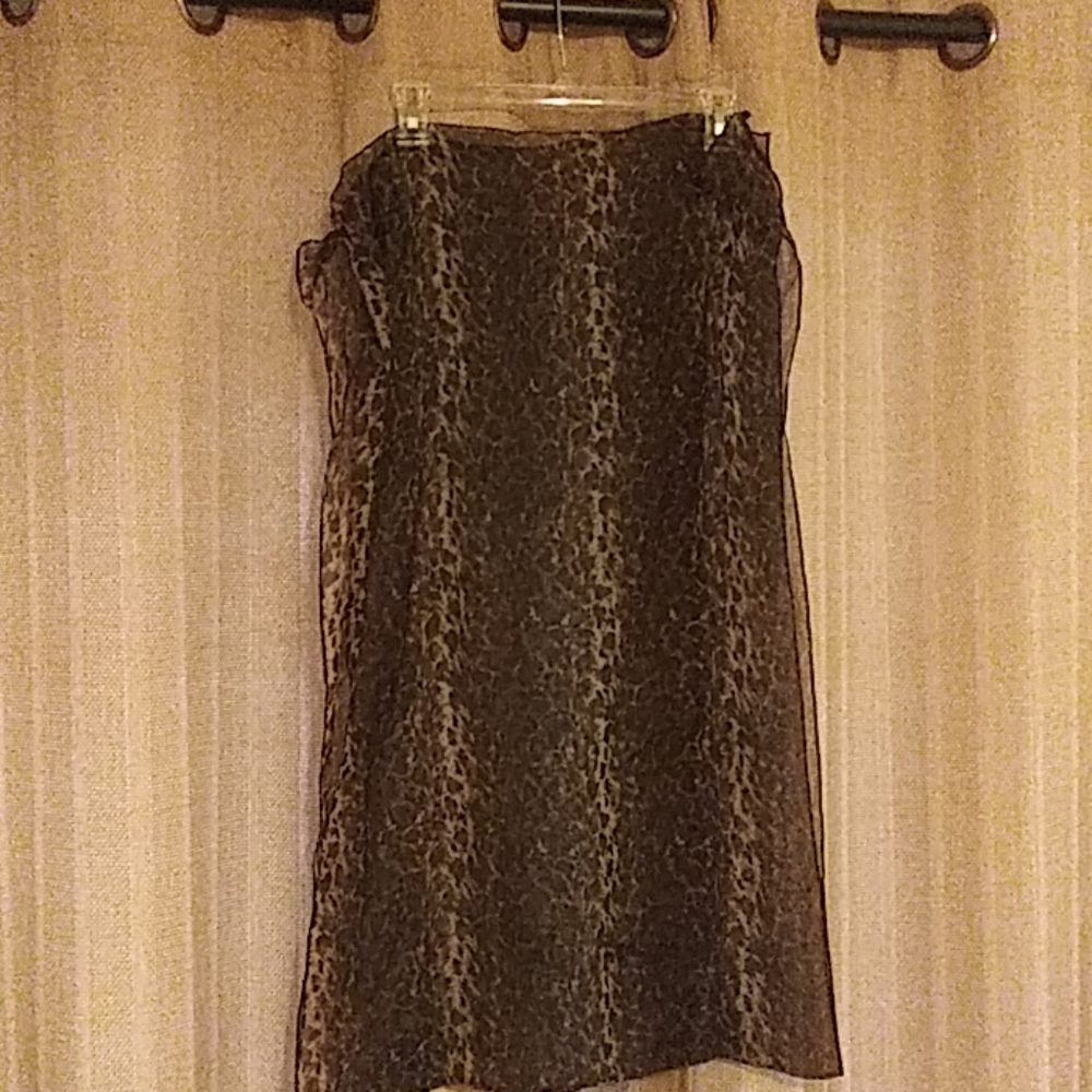 Animal Print Scarf
